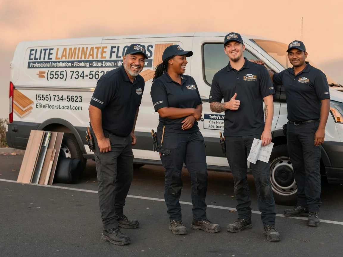 Laminate flooring installation company in Moran, MI